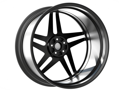HRE RS307M Modello 3D