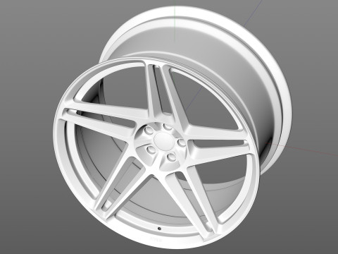 HRE RS307M Modello 3D