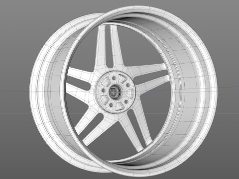 HRE RS307M Modello 3D