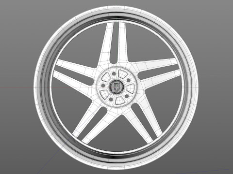 HRE RS307M Modello 3D