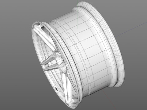 HRE RS307M Modello 3D