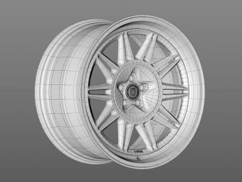 HRE 520Series 528 3D Model