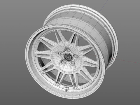 HRE 520Series 528 3D Model