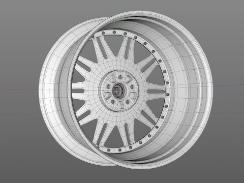 HRE 520Series 528 3D Model