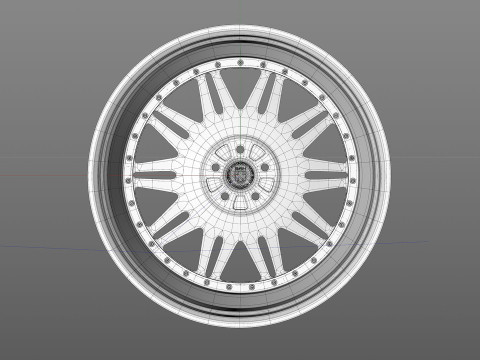 HRE 520Series 528 3D Model
