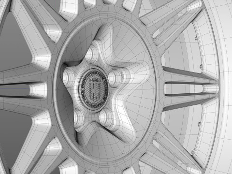HRE 520Series 528 3D Model