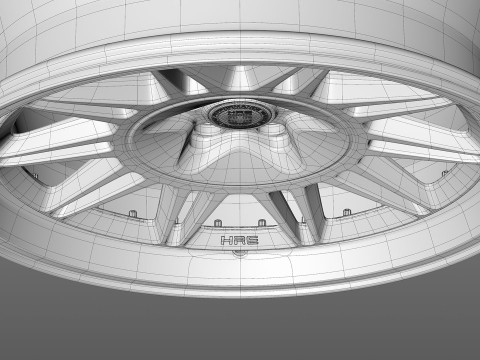HRE 520Series 528 3D Model