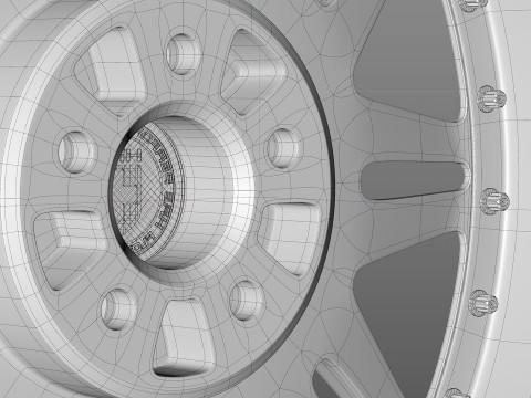 HRE 520Series 528 3D Model
