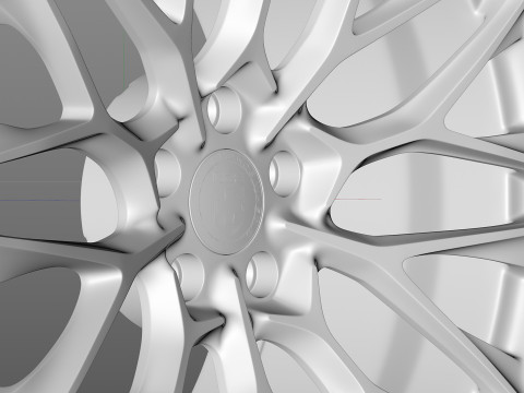 HRE P200 3D Model