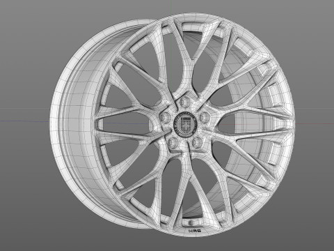 HRE P200 3D Model