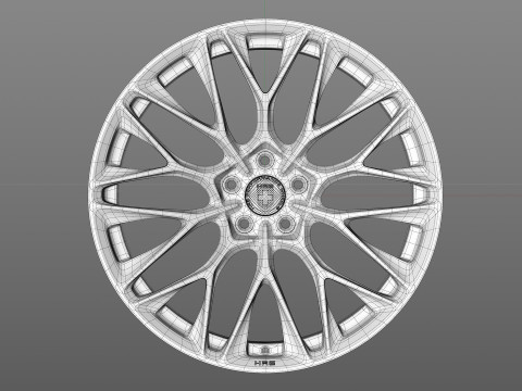 HRE P200 3D Model