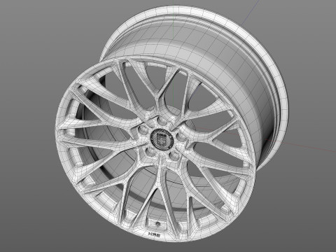 HRE P200 3D Model