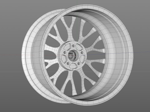 HRE P200 3D Model