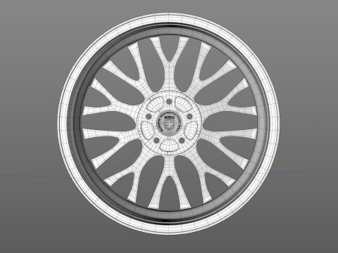 HRE P200 3D Model
