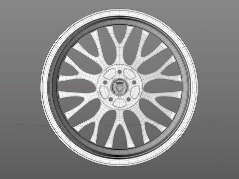 HRE P200 3D Model
