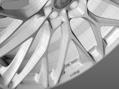 HRE P200 3D Model