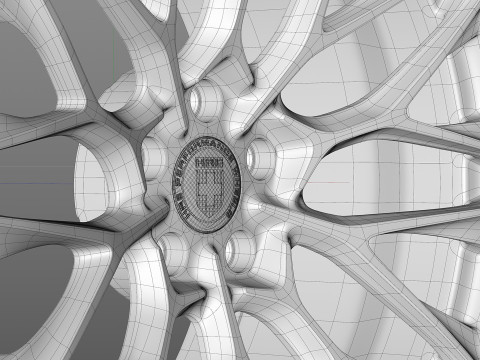 HRE P200 3D Model