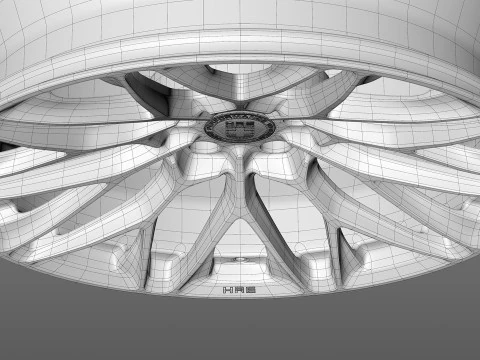 HRE P200 3D Model