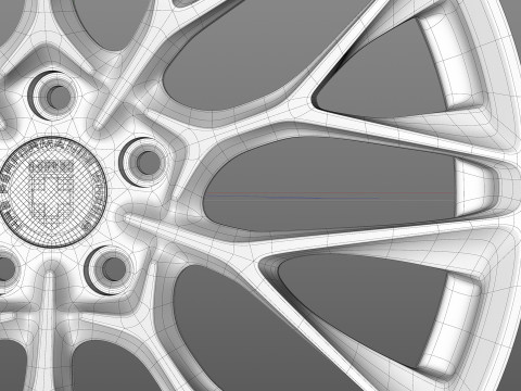 HRE P200 3D Model