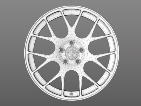 BBS CH-R 3D Model