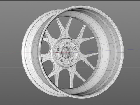 BBS CH-R 3D Model