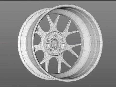 BBS CH-R 3D Model