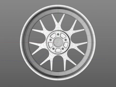 BBS CH-R 3D Model