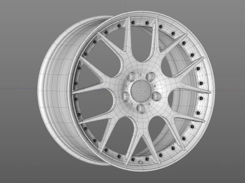 BBS CH-R2 3D Model
