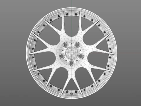 BBS CH-R2 3D Model