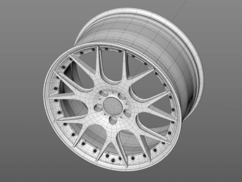 BBS CH-R2 3D Model