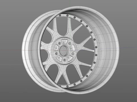 BBS CH-R2 3D Model