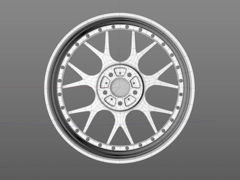 BBS CH-R2 3D Model
