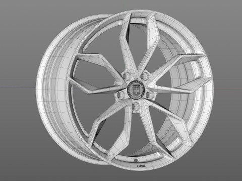 HRE P201 3D-Modell