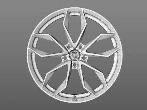 HRE P201 3D-Modell