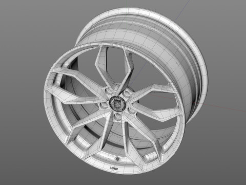 HRE P201 3D-Modell