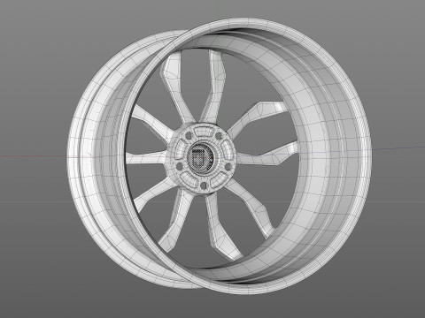HRE P201 3D-Modell