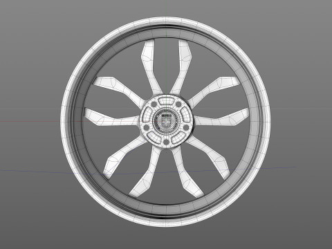 HRE P201 3D-Modell
