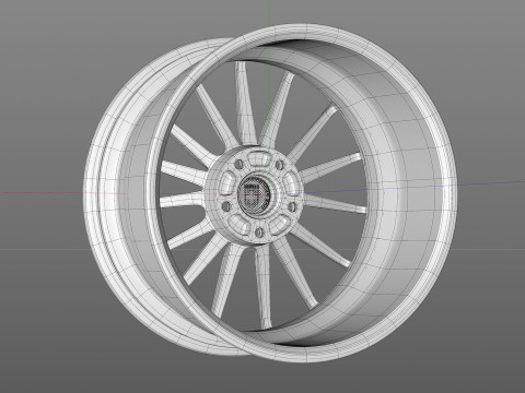 HRE SeriesP1 P103 3D Model