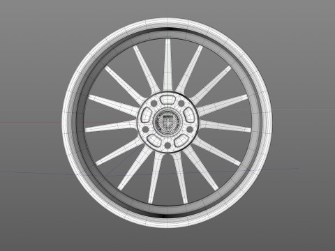HRE SeriesP1 P103 3D Model
