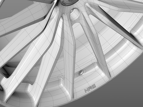 HRE SeriesP1 P103 3D Model
