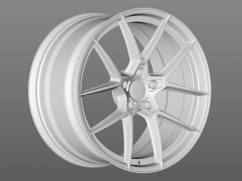 OZ Estrema GT HLT 3D Модель