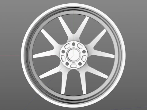 OZ Estrema GT HLT 3D Model