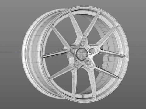 OZ Estrema GT HLT 3D Модель