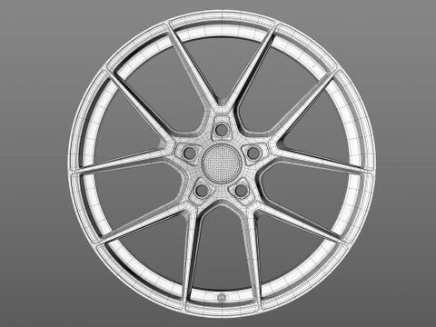 OZ Estrema GT HLT 3D Model