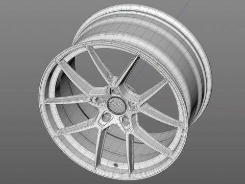 OZ Estrema GT HLT 3D Модель