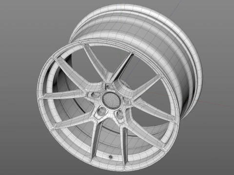 OZ Estrema GT HLT 3D Model