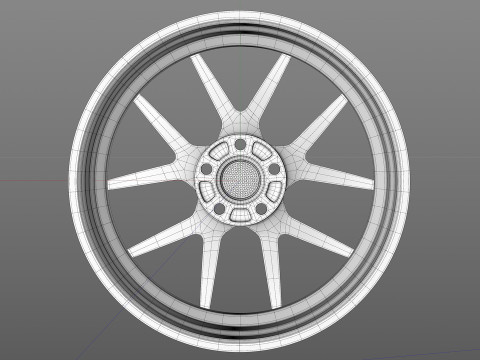 OZ Estrema GT HLT 3D Модель