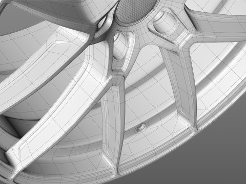 OZ Estrema GT HLT 3D Модель