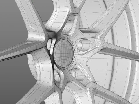 OZ Estrema GT HLT 3D Model