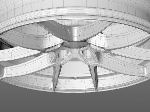 OZ Estrema GT HLT 3D Model